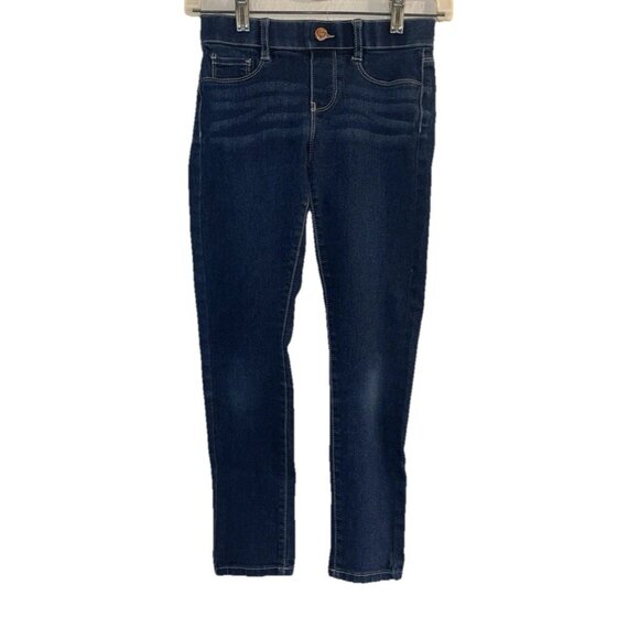 YMI Girls Size 10 Denim Jeans Blue Skinny Low Rise Dark Wash Stretch Comfortable - Picture 1 of 13